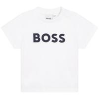 HUGO BOSS 男款儿童纯棉舒适百搭休闲T恤