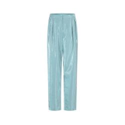 EMPORIO ARMANI 复古韩系亮色高腰显瘦宽松直筒休闲裤