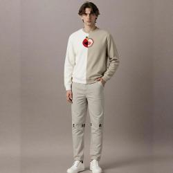 adidas NEO 简约运动风 套头卫衣
