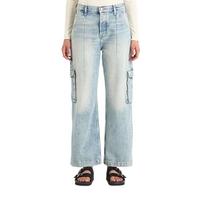 Scotch & Soda SCOTCH&SODA 简约休闲百搭舒适透气阔腿牛仔长裤