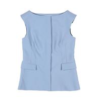 ZARA 女式高级感修身显瘦圆领无袖马夹