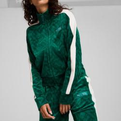 PUMA 拼色拉链立领运动外套 时尚百搭夹克外套 女款