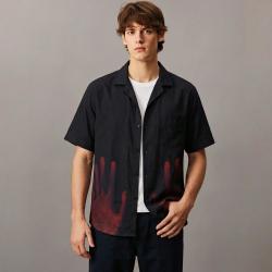 Acne Studios 男士薄款宽松百搭休闲衬衫