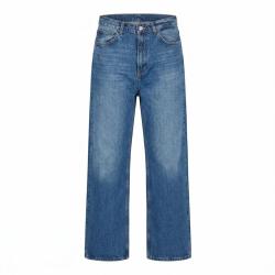 ZARA 男女同款时尚潮流无性别中性风简约日常休闲牛仔裤