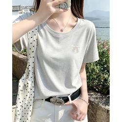 雪中飞 凉感短袖T恤女26新款修身显瘦休闲轻运动上衣女士