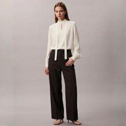 ZARA 女士通勤百搭薄款休闲长裤