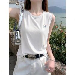 雪中飞 速干运动背心女2026新款夏季新款无袖t恤宽松凉感冰丝内搭女