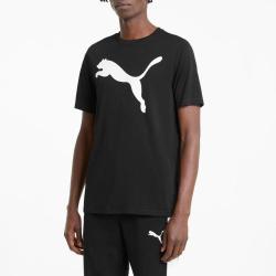 PUMA 男士长款运动T恤 舒适耐磨轻便时尚 大LogoT恤