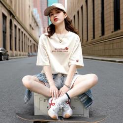 雪中飞 短袖T恤女