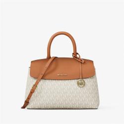 MICHAEL KORS LANDRY 印花拼皮女士单肩包