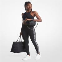 限尺码：MICHAEL KORS 时尚百搭Logo 运动长裤