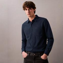 ZARA 简约净版设计商务轻便男士衬衫式外套