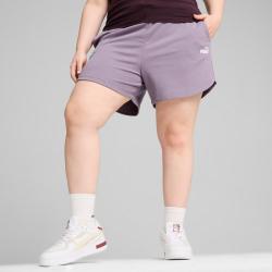 PUMA Ess印花系带高腰休闲 运动短裤 女款