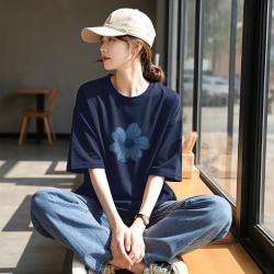雪中飞 短袖t恤女2026新品春季休闲舒适百搭宽松上衣