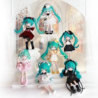 布鲁可积木 人绮遇记初音未来乐之序章DIY换装收藏手办