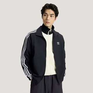 阿迪达斯 originals WOVEN FBIRD TT 立领复古运动夹克