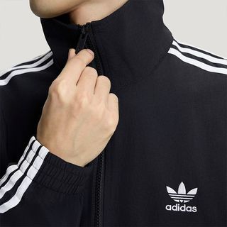 阿迪达斯 originals WOVEN FBIRD TT 立领复古运动夹克