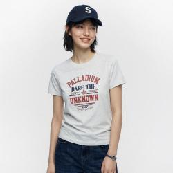 PALLADIUM 夏季圆领短袖T恤时尚百搭简约字母T女款夏装