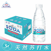 冰客SODA天然苏打水12瓶*360ml家庭会议旅游小瓶无糖无气零添加整箱装