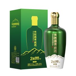 天佑德 沱牌 沱牌1940 50%vol 浓香型白酒 480ml*6瓶 整箱装