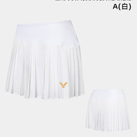 VICTOR 旗舰店victor胜利羽毛球短裙百褶速干百搭显瘦防走光K66300