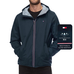 TOMMY HILFIGER 汤米希尔费格男款外套春季新款休闲薄款连帽夹克
