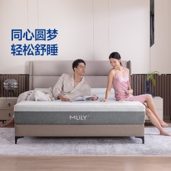 MLILY 圆梦零压记忆棉席梦思床垫独立弹簧家用卧室