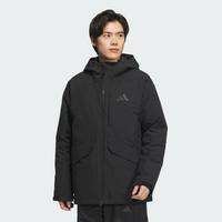 adidas 防风保暖三合一 鸭绒内胆 600蓬 羽绒服