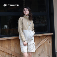 Columbia 抓绒衣女26秋冬银点热能可作冲锋衣内胆摇粒绒外套XR7225/WR9240 XR7225/214 L