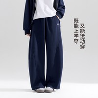 ZOSEE 童装女童套装2026新款秋装儿童洋气弯刀裤外套裤子大童运动装 藏青色 120 cm