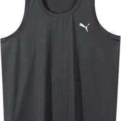 PUMA 男士运动圆领无袖背心