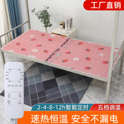红楼梦 电热毯双人双控180×200家用防水防漏电单人学校宿舍2024款电褥子