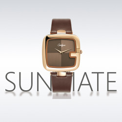 SUNMATE/森密法国轻奢百搭时尚款手表新款方形大表盘女士腕L表