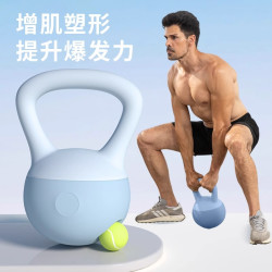 壶铃男士健身家用器材专业提壶软哑铃深蹲练臀力量运动初学者