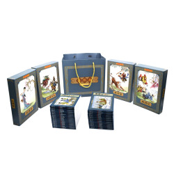 四大名著典藏连环画彩色版（48册）动画音频礼品袋