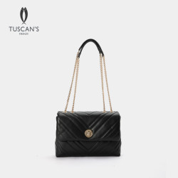 TUSCAN'S CREATIONS TUSCAN'S新款经典百搭链条包两只羊真皮斜挎包包女包TS双鱼