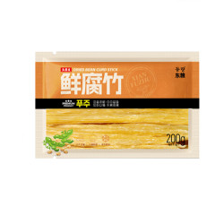 东粮 鲜腐竹 免泡发 原浆头层皮 200克/袋