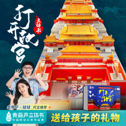 TZ 打开故宫全景立体书 礼袋春节送礼珍藏