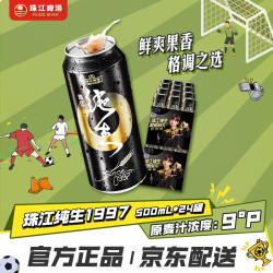 珠江啤酒 1997 纯生啤酒 500ml