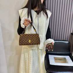 MONICA KIKI/莫妮卡奇奇经典复古百搭单肩斜挎手提包