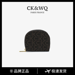 CK &WQ2026新款春夏复古时尚字母印花卡包爆款便携