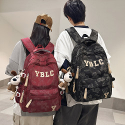 书包男大学生韩版高中初中生森系背包休闲电脑大容量双肩包女
