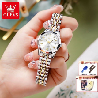 OLEVS 轻奢新款女士手表防水正品简约女表高档腕表