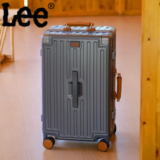 Lee 行李箱大容量旅行箱拉杆箱高档铝框密码登机箱商务
