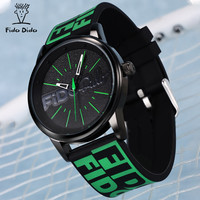Fido Dido FIDODIDO七喜撞色休闲运动男女腕表FD2308