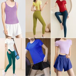高端瑜伽健身运动服孤品微瑕品显瘦透气训练休闲外穿
