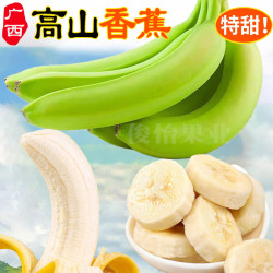俊怡 广西高山甜香蕉独立包装5斤当季时令新鲜水果白油蕉现摘现发产地