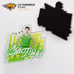 ALL STAR PARTNER 辽宁飞豹男篮丨辽篮本钢球员冰箱贴亚克力球迷周边