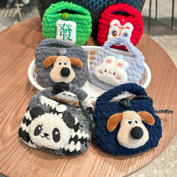 2025新款纯手工可爱少女心证件包包包ins钩织零钱包证件包耳机包