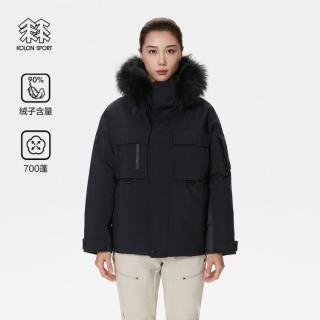 KOLON SPORT 女士鹅绒连帽羽绒服
